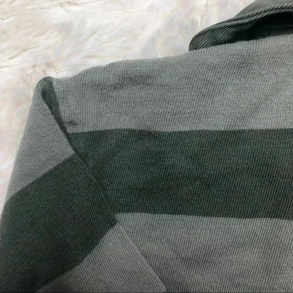 TKS Long Sleeved Polo Shirt Green And Grey Size 4T - Picture 10 of 16
